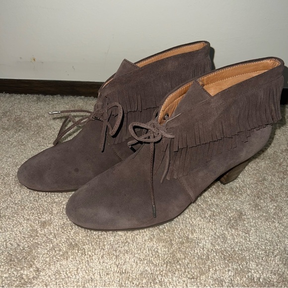 Gentle Souls by Kenneth Cole Women’s Bettie Leather Ankle Boots Size 11M - Picture 5 of 13